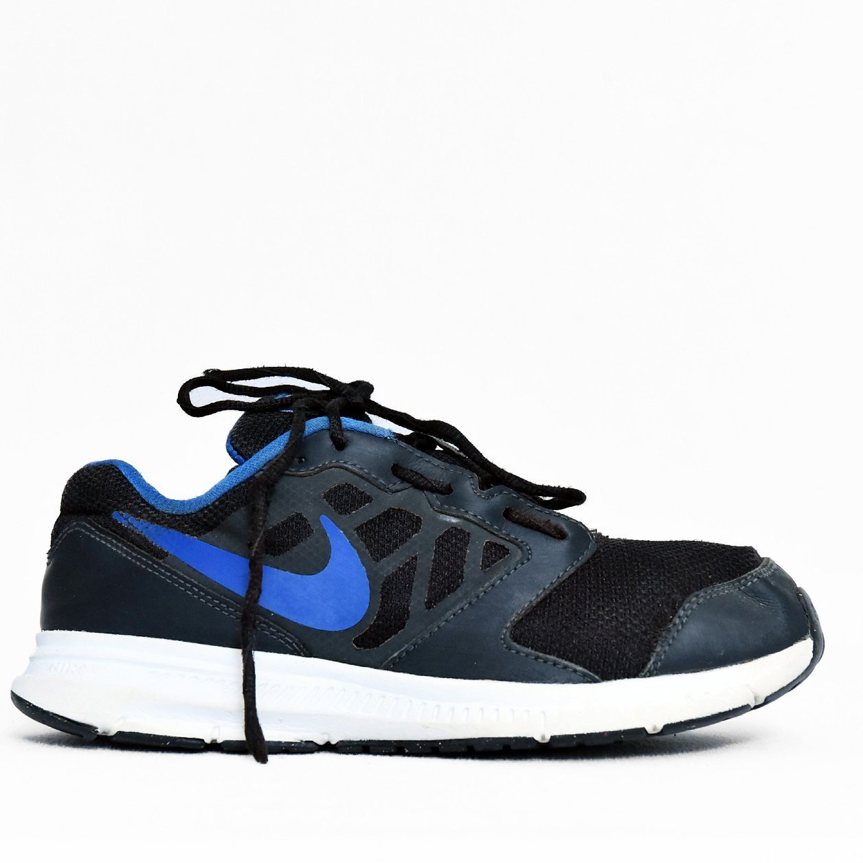 Nike Dual Fusion Black Blue – TRENDYGO Original Thrift Running Shoes Pakistan - Image 3