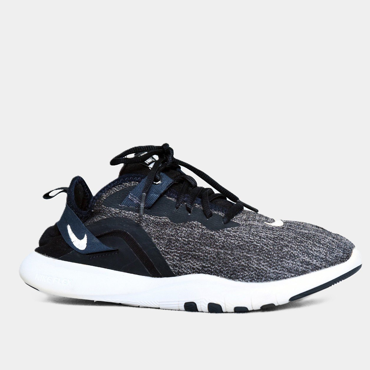 Nike Flex Contact 3 Black White – TRENDYGO Original Thrift Running Shoes Pakistan - Image 2
