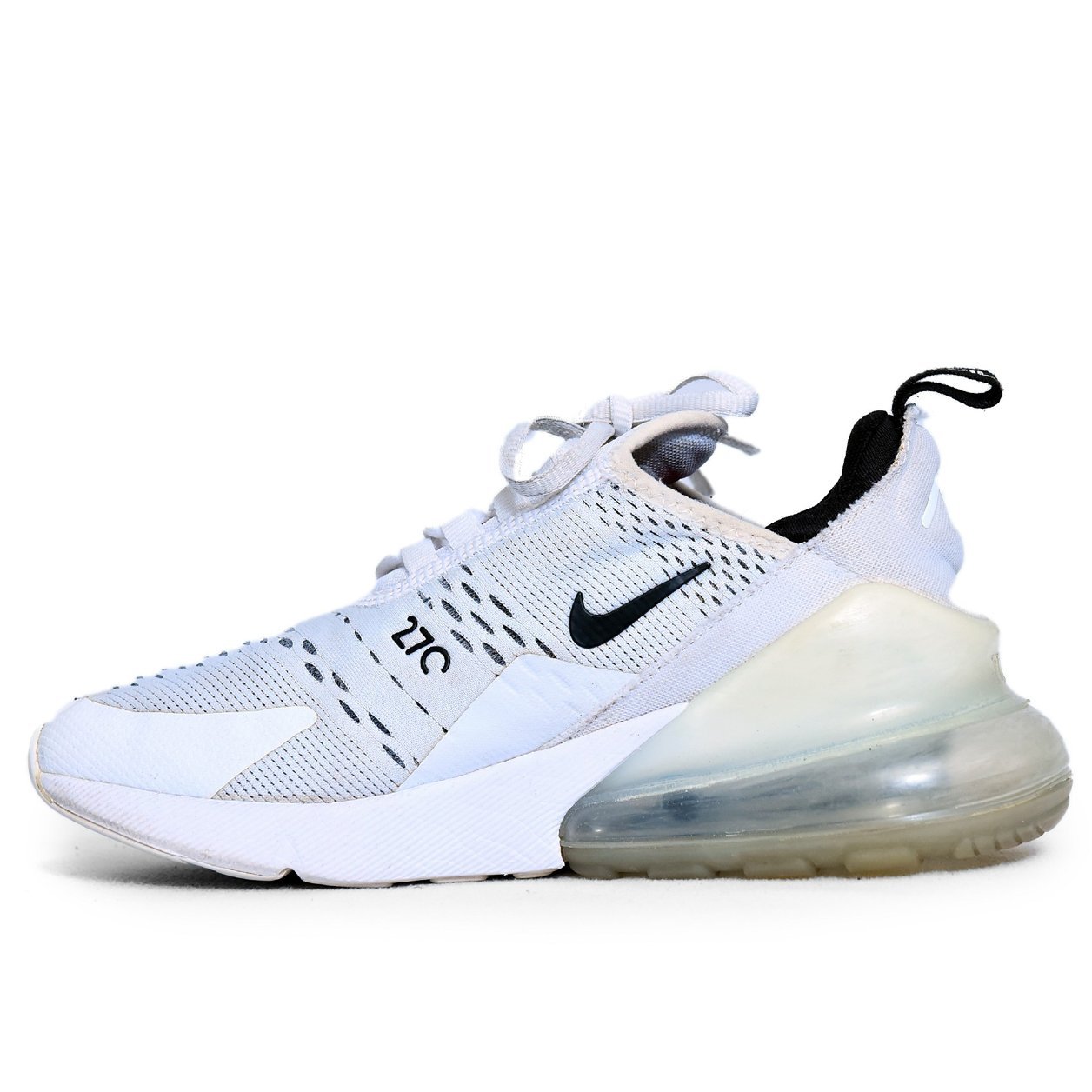 Nike Air Max 270 White Black – TRENDYGO Original Thrift Sneakers Pakistan - Image 3
