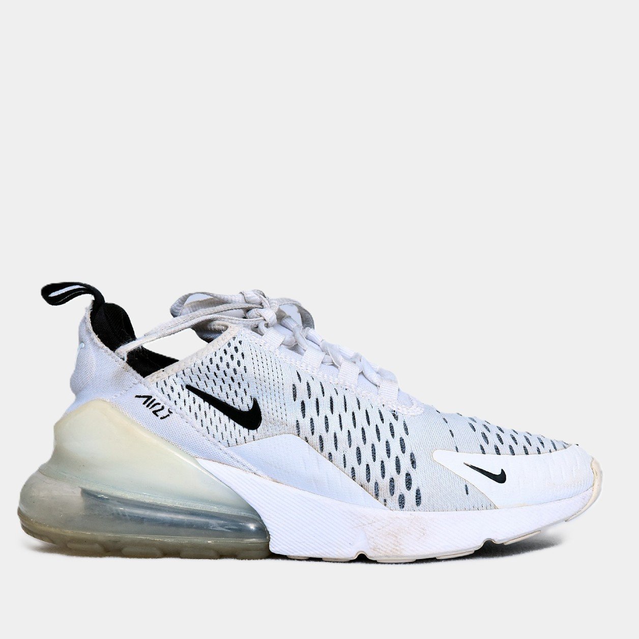 Nike Air Max 270 White Black – TRENDYGO Original Thrift Sneakers Pakistan - Image 2