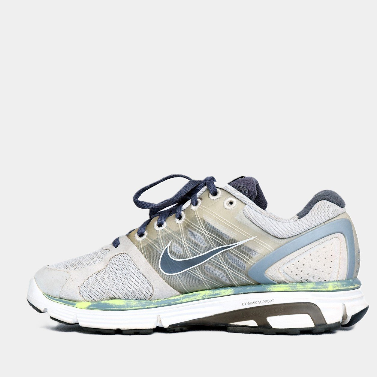 Nike Lunarglide+ 4 Grey Navy – TRENDYGO Original Thrift Running Shoes Pakistan - Image 2