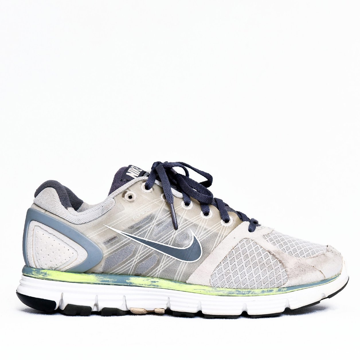 Nike Lunarglide+ 4 Grey Navy – TRENDYGO Original Thrift Running Shoes Pakistan - Image 3