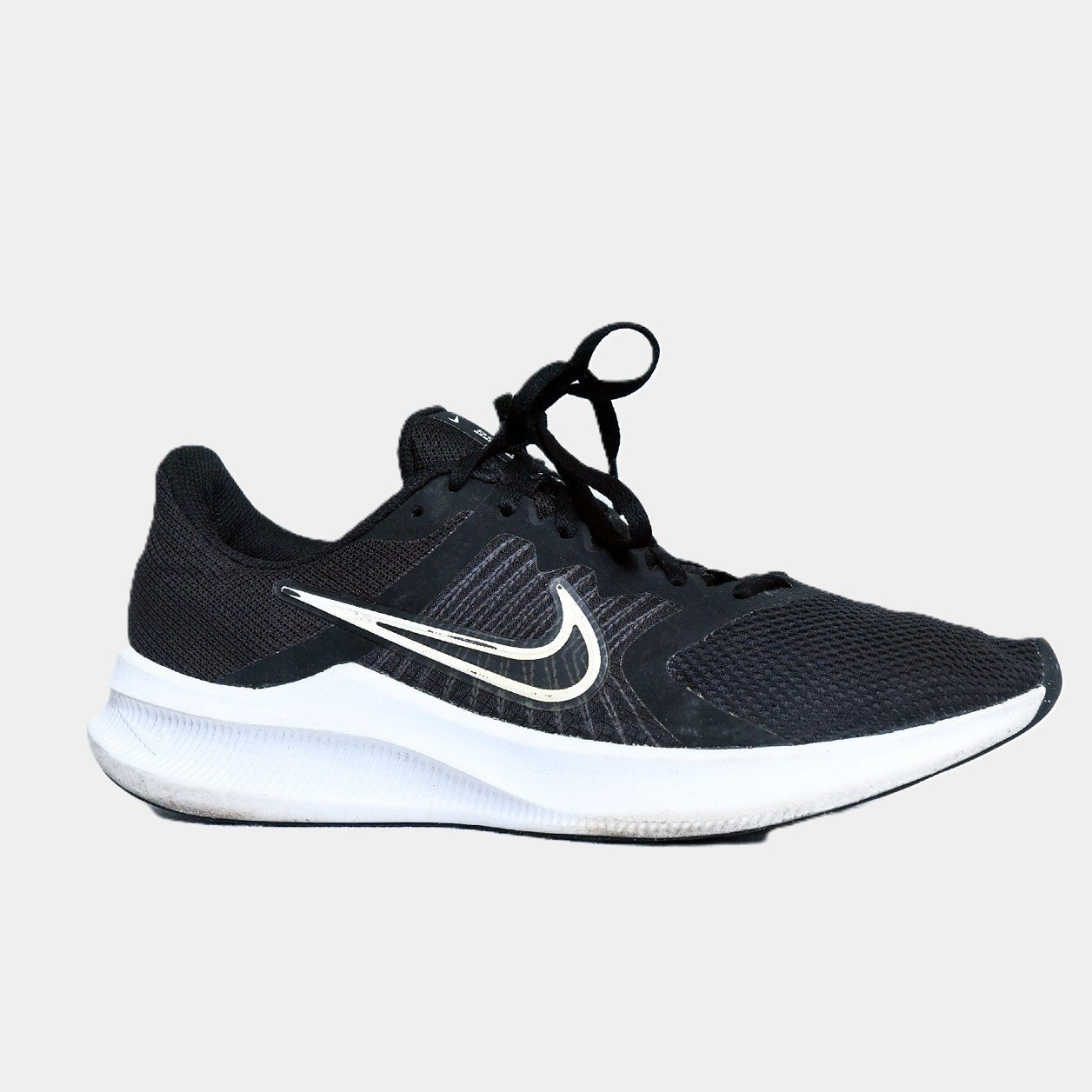 Nike Downshifter 11 Black White – TRENDYGO Original Thrift Running Shoes Pakistan - Image 2