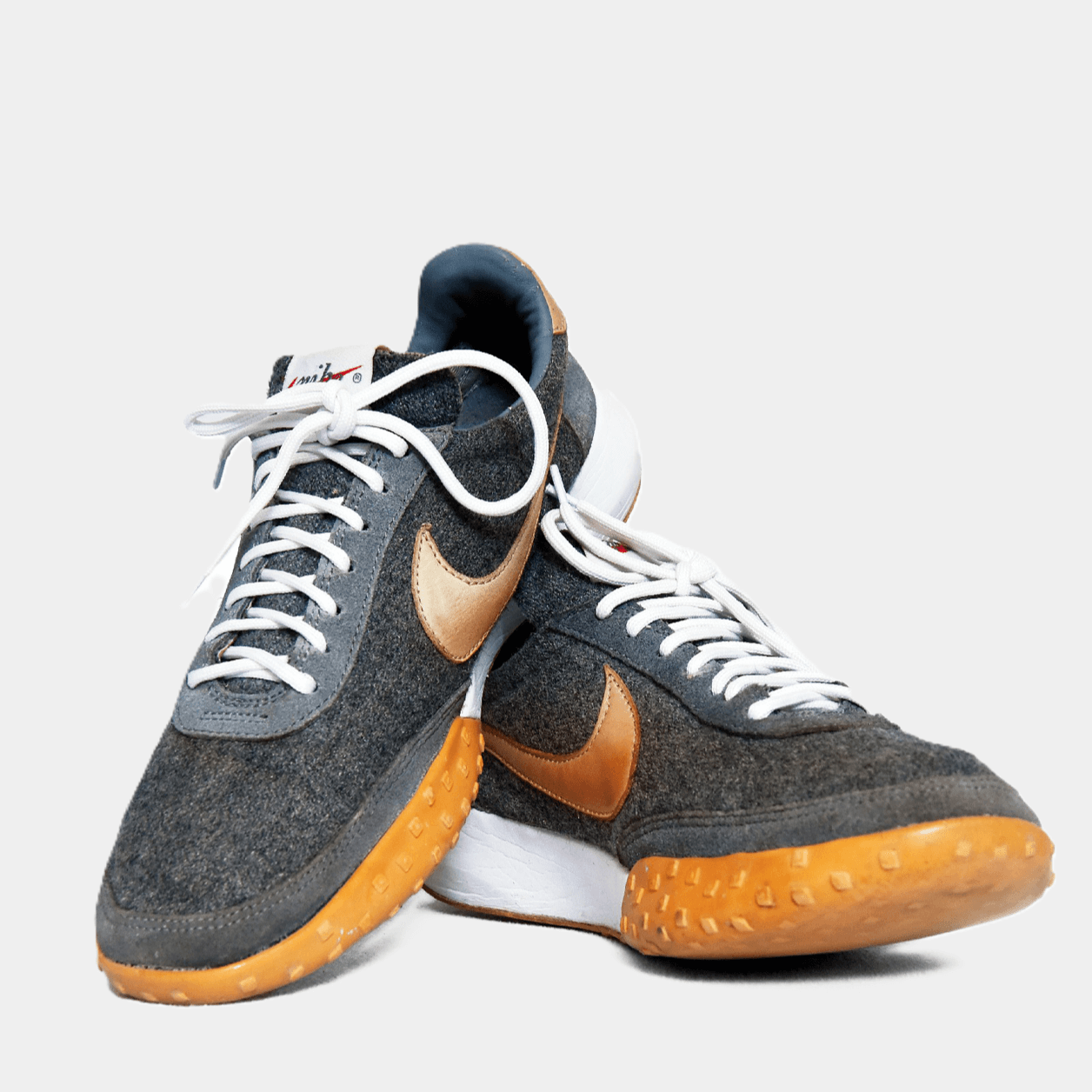 Nike Grey & Tan Casual Sneakers for Men | Original Preloved Shoes in Pakistan | TRENDYGO