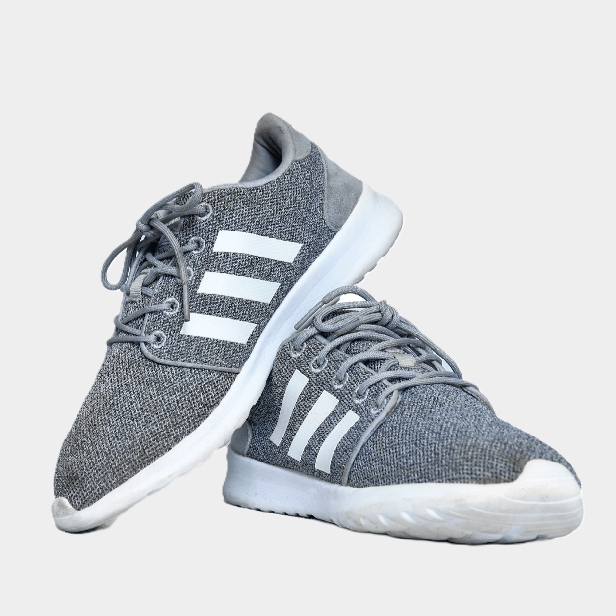 Adidas Ozweego Grey Knit Sneakers Authentic Pre‑Loved | TrendyGo Pakistan