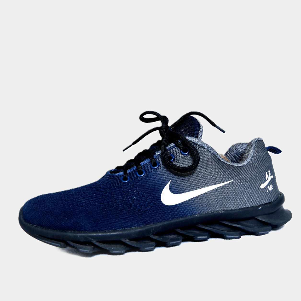 Original Nike Navy Blue Running Shoes | Preloved Performance Sneakers β TRENDYGO - Image 2
